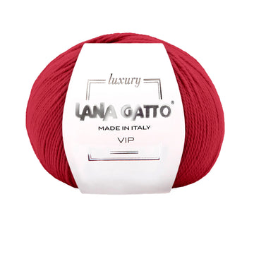 Gomitolo Lana Merino Extrafine e Cashmere, Lana Gatto Linea Vip - Tonalità Calde