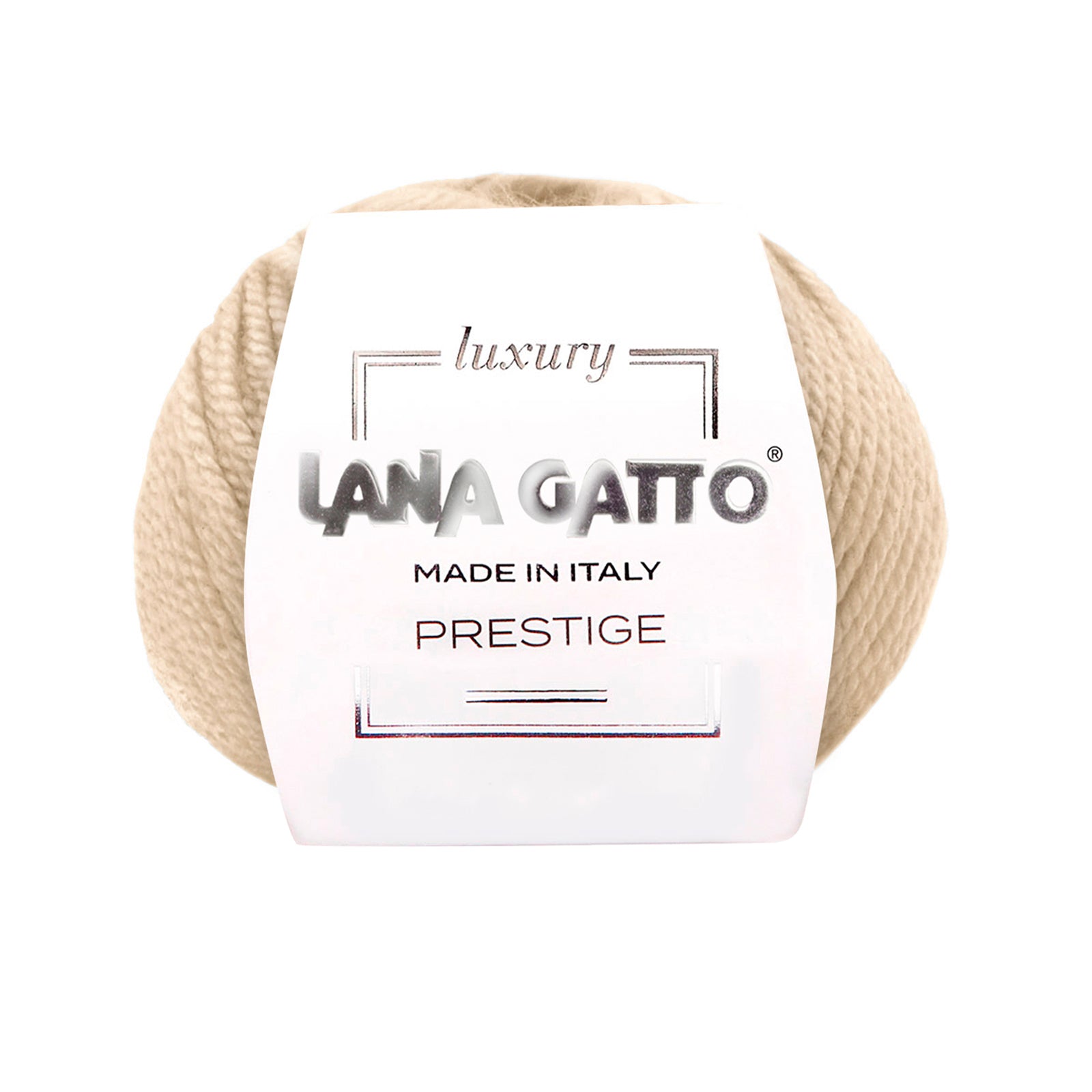 Extrafine Merino Wool and Cashmere, Lana Gatto Prestige Line - Neutral Colors