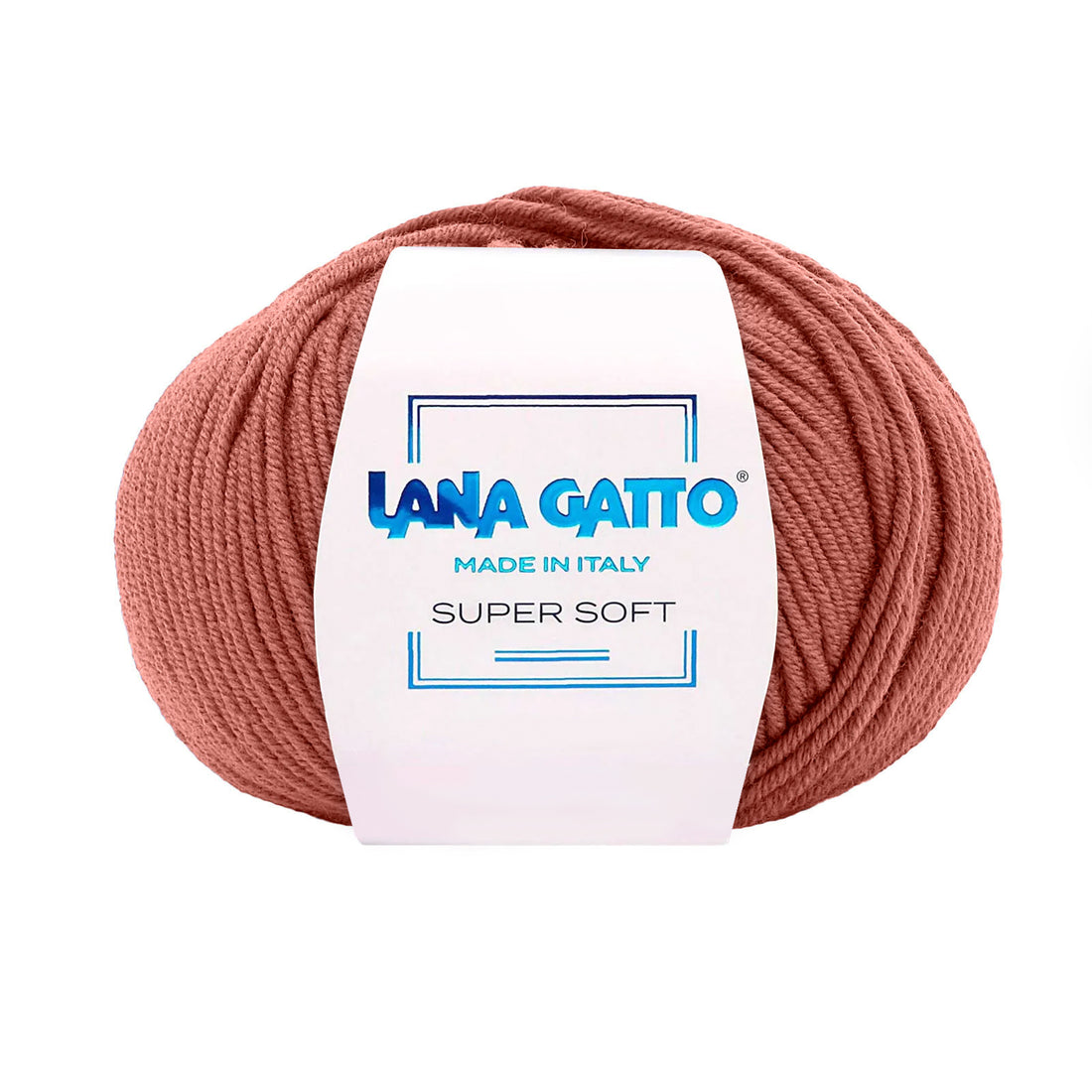 Gomitolo 100% Pura Lana Vergine Merino Extrafine, Lana Gatto - Tonalità Calde