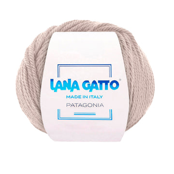 Gomitolo 100% Pura Lana Vergine, Lana Gatto Linea Patagonia - Tonalità Neutre