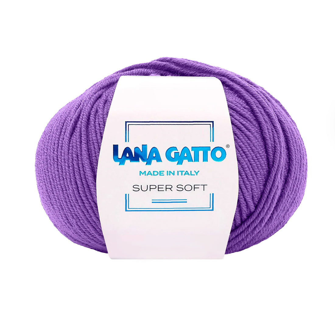 Gomitolo 100% Pura Lana Vergine Merino Extrafine, Lana Gatto - Tonalità Accese