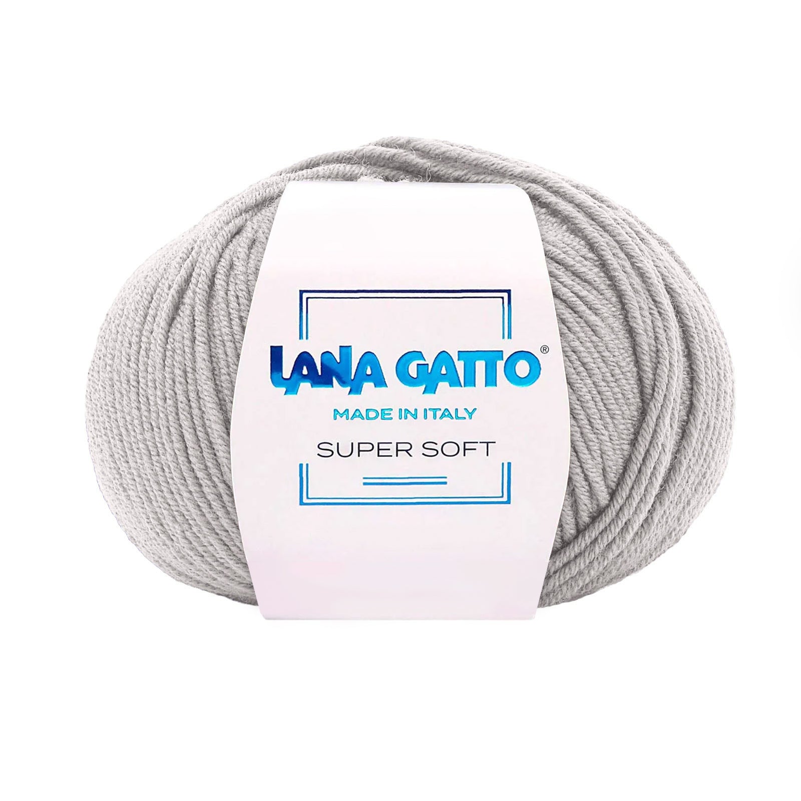 Gomitolo 100% Pura Lana Vergine Merino Extrafine, Lana Gatto Linea Super Soft - Tonalità Fredde