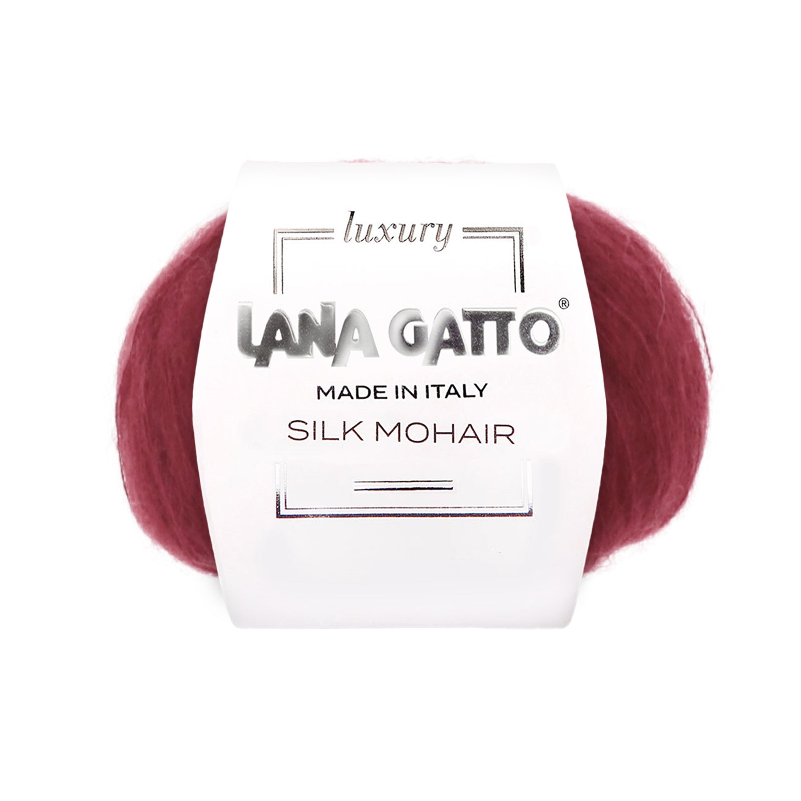 Knäuel aus Seiden-Mohair, Lana Gatto Luxury Linie – Warme Töne