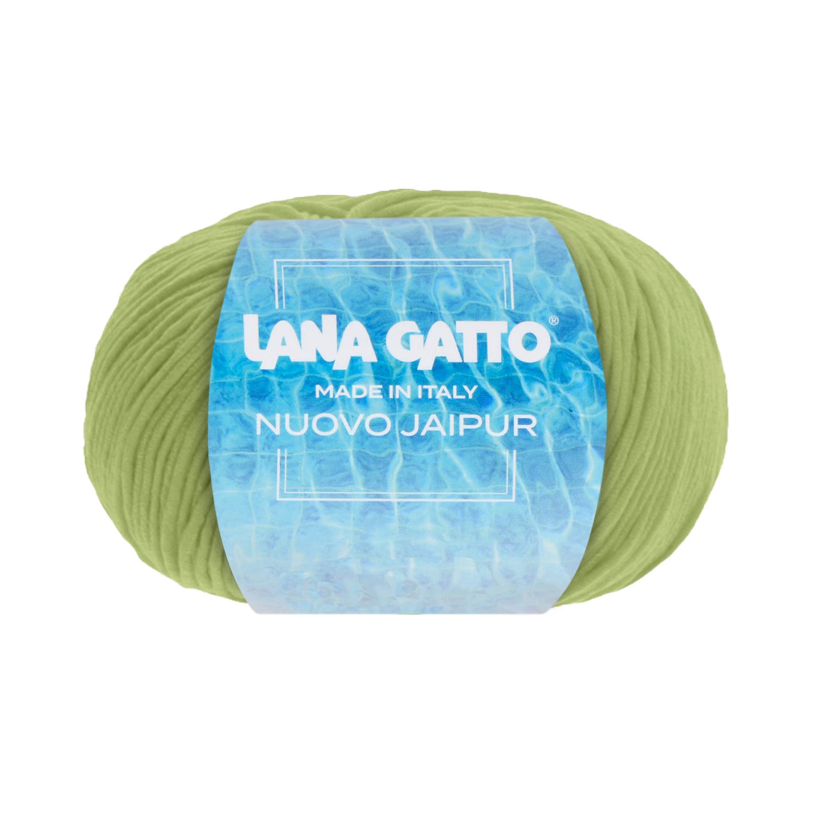 100% Makò Cotton, Lana Gatto Nuovo Jaipur Line - Green Colors