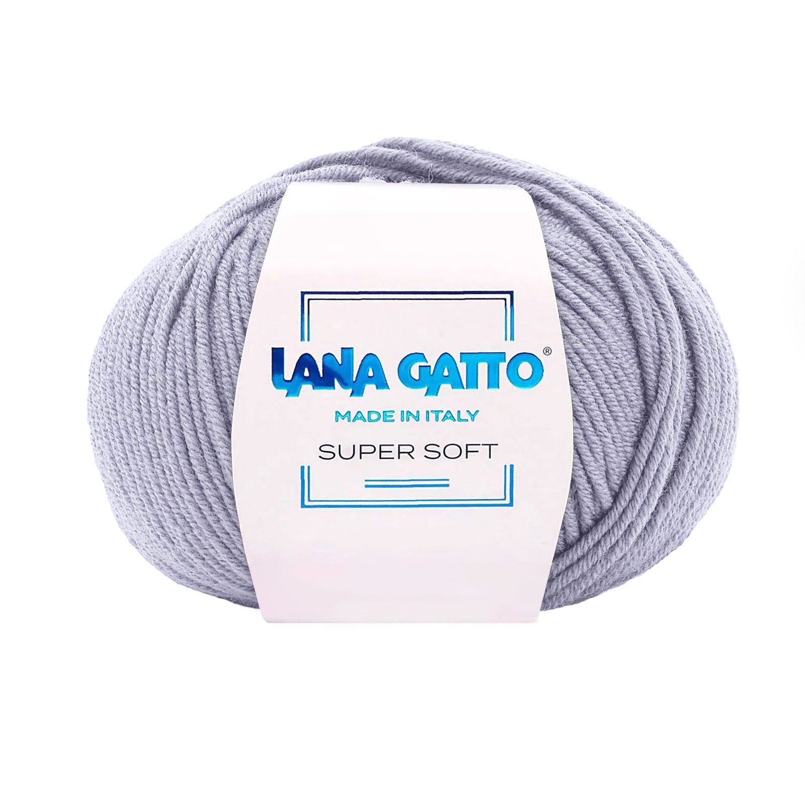 Knäuel aus 100 reiner, extrafeiner Merino-Schurwolle, Lana Gatto Super Soft Linie – Pastelltöne