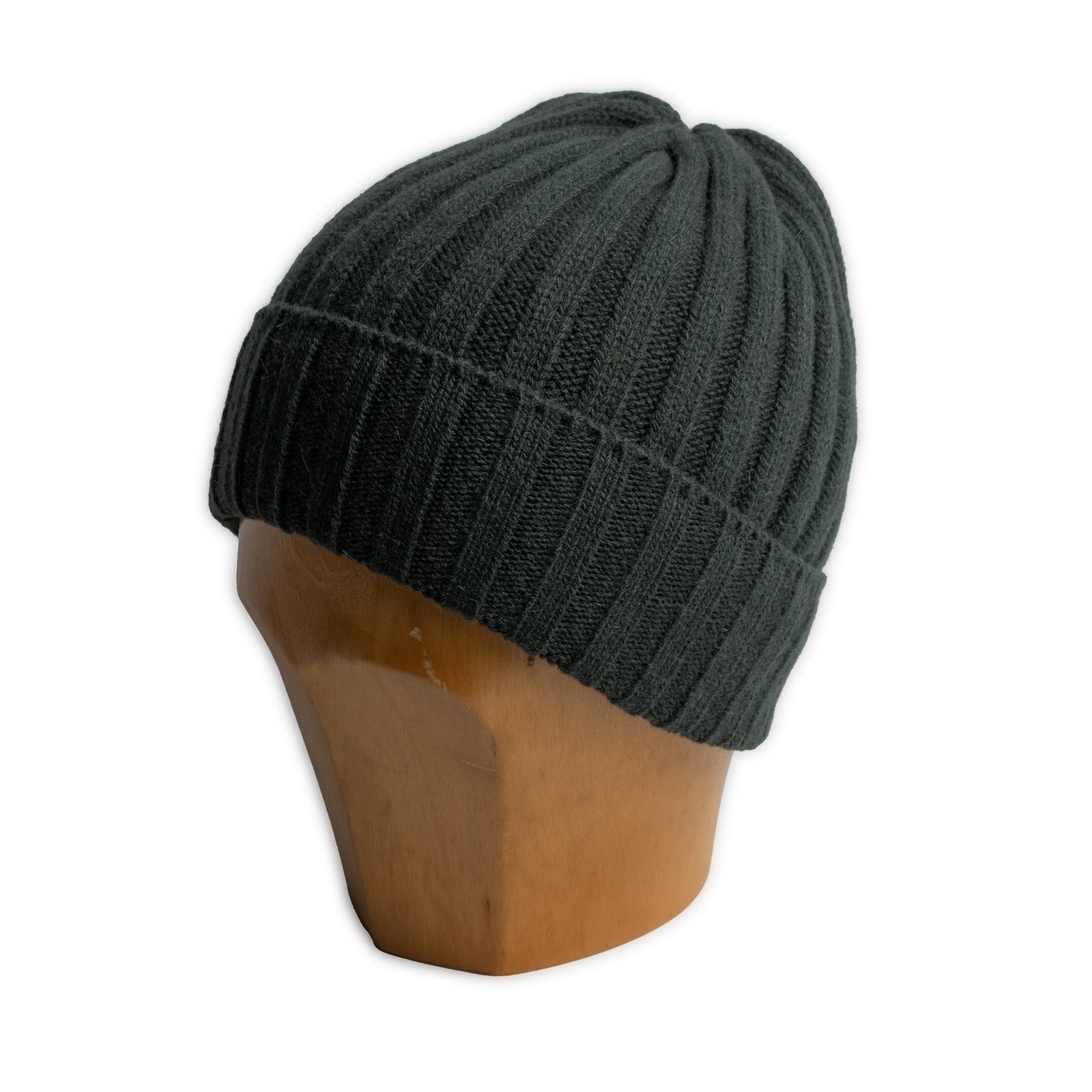 Alpen House Wool Cashmere beanie 100% natural fibers - wide rib