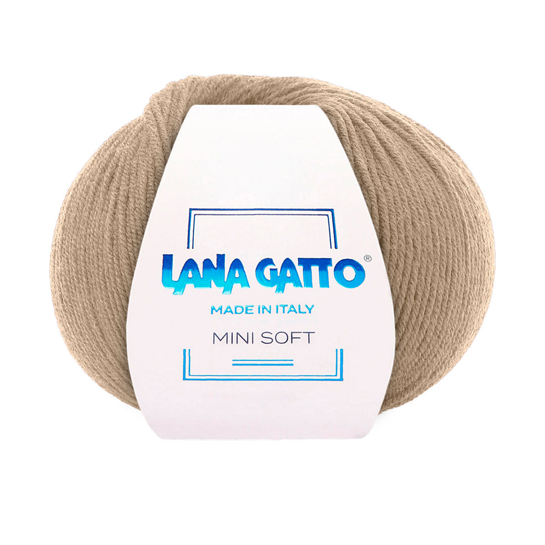 Gomitolo 100% Pura Lana Vergine Merino Extrafine, Lana Gatto Linea Mini Soft - Tonalità Neutre